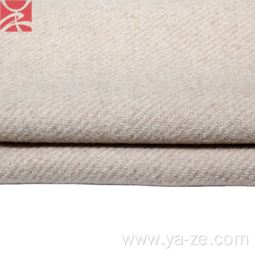 wool yarn dyed twill fabric for overcoat